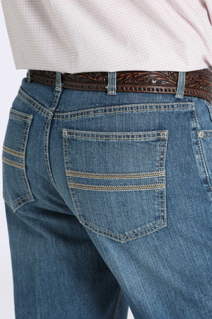 CINCH Men's Relaxed Fit White Label Jeans - Medium Stonewash