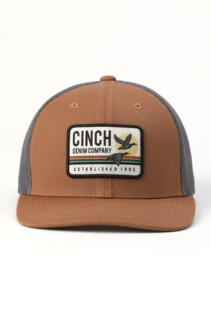 CINCH Men's Brown Trucker Cap