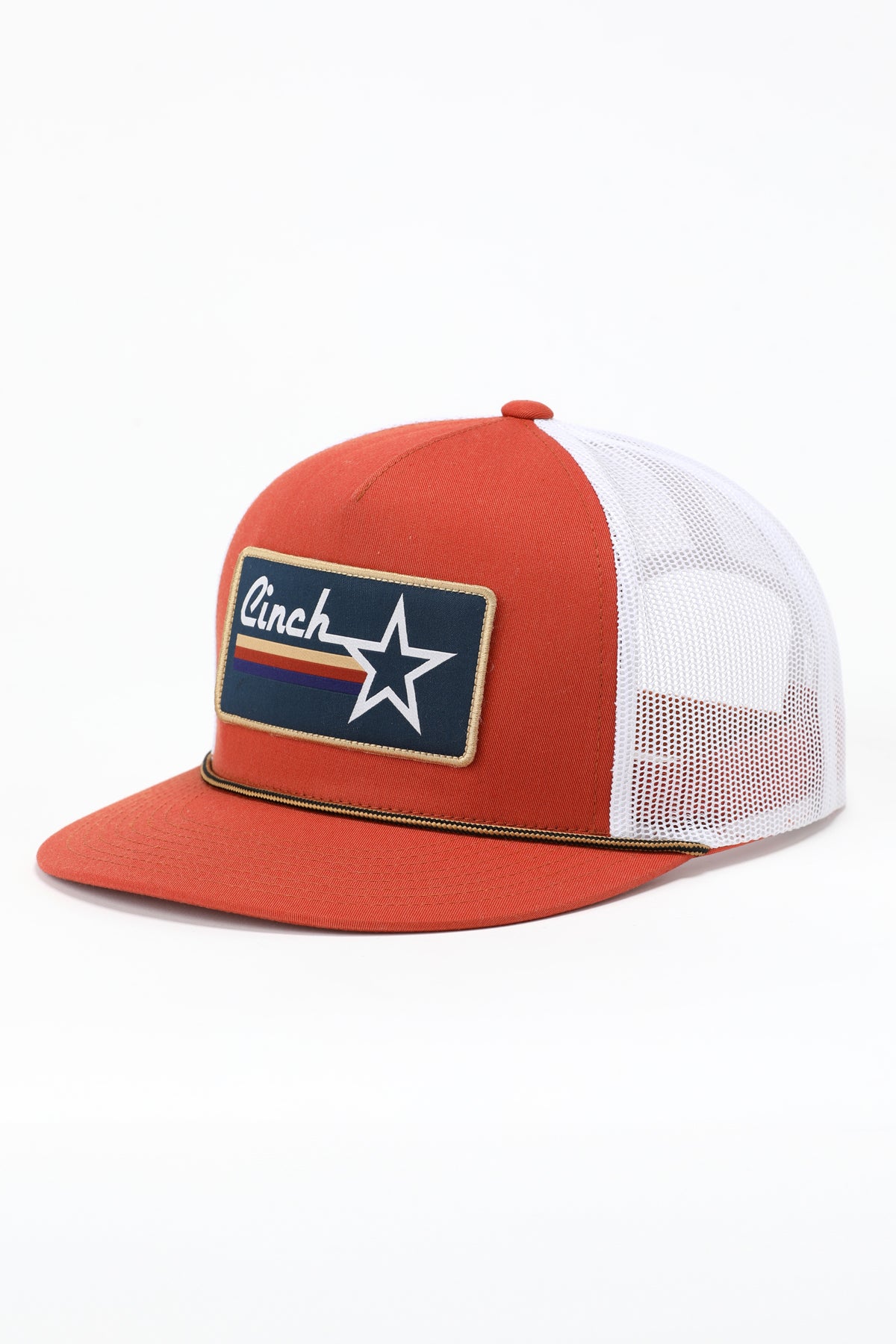 CINCH Men's Orange Trucker Cap