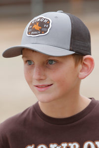 CINCH Boy's Grey Trucker Cap