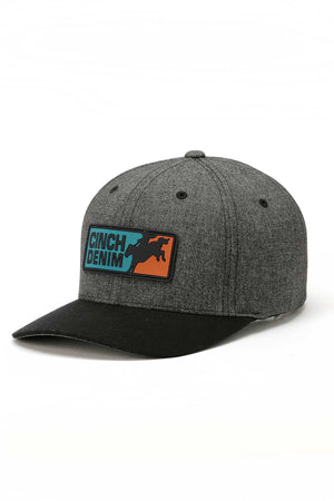 CINCH Men's Black Flexfit Cap