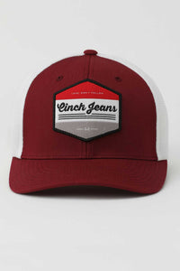 CINCH Men's Flexfit Burgundy Cap