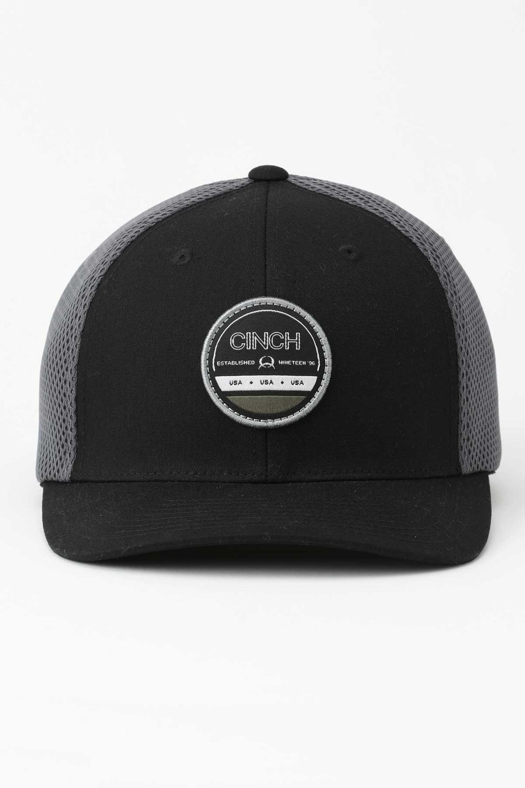 CINCH Men's Black Flexfit Cap
