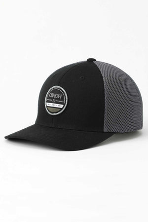 CINCH Men's Black Flexfit Cap