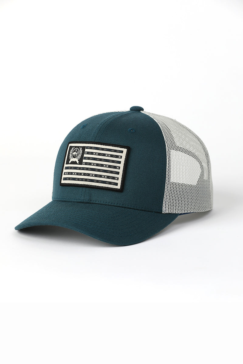 CINCH Men's Blue Trucker Cap