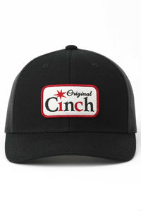 CINCH Men's Black Trucker Cap