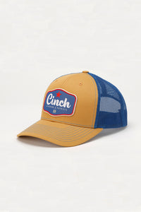 CINCH Men's Yellow/Blue Trucker Cap