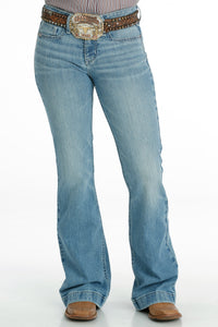 CINCH Women's Slim Fit Lynden Jean- Light Stonewash