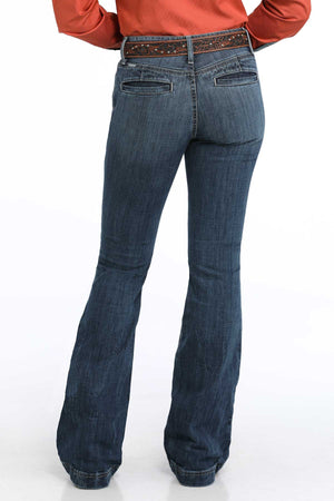 CINCH Women's Slim Fit Lynden Jean- Dark Stonewash