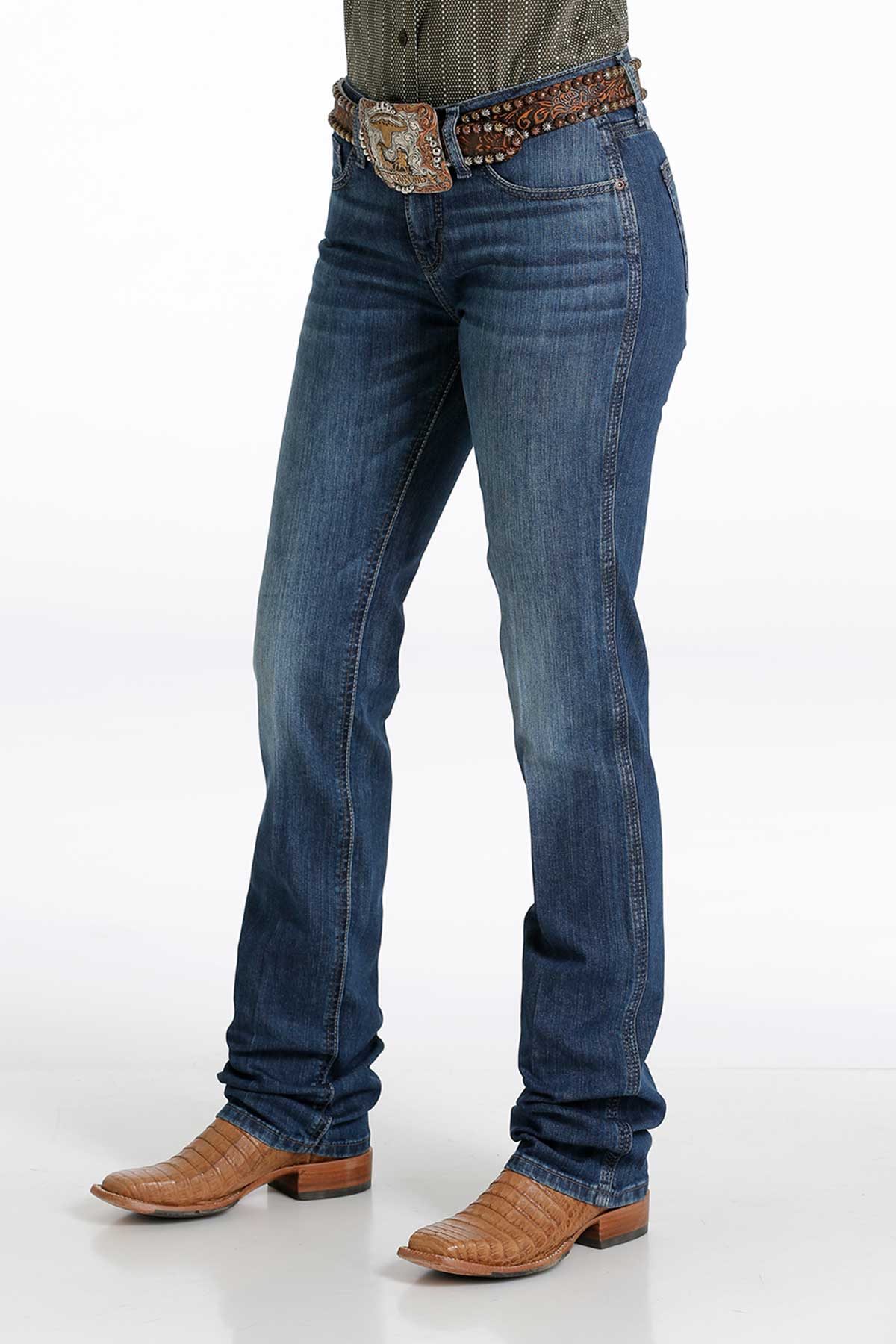 CINCH Women's Shannon Jean - Medium Stonewash