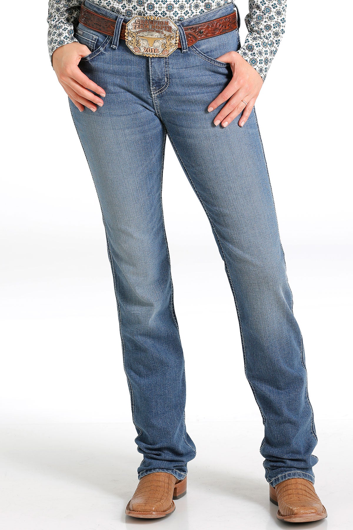 CINCH Women's Shannon Jean - Medium Stonewash