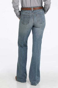 CINCH Women's Tatum Trouser- Medium Stonewash