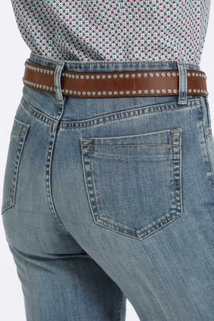 CINCH Women's Tatum Trouser - Medium Stonewash