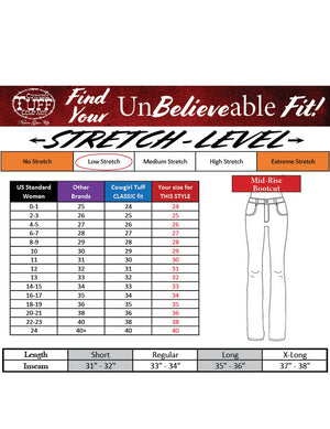 COWGIRL TUFF Women's No Fences Jean
