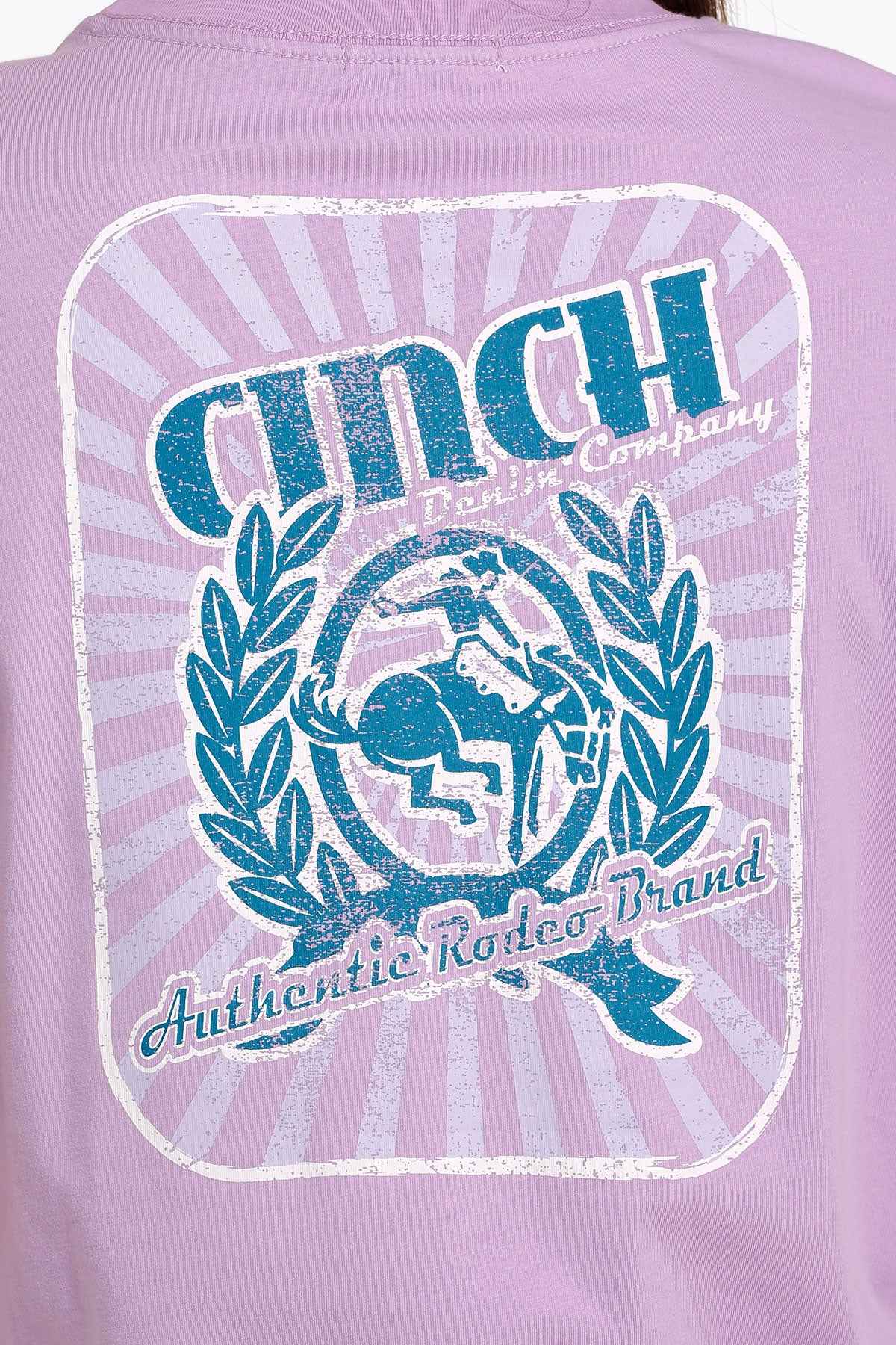 CINCH Women's Lilac Short Sleeve Tee