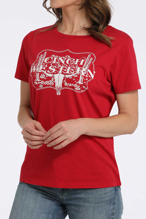 CINCH Women's Red Tee