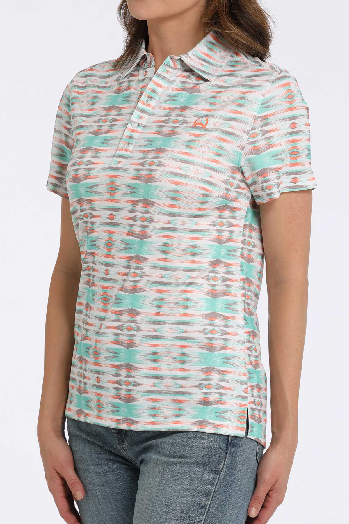 CINCH Women's Polo - White