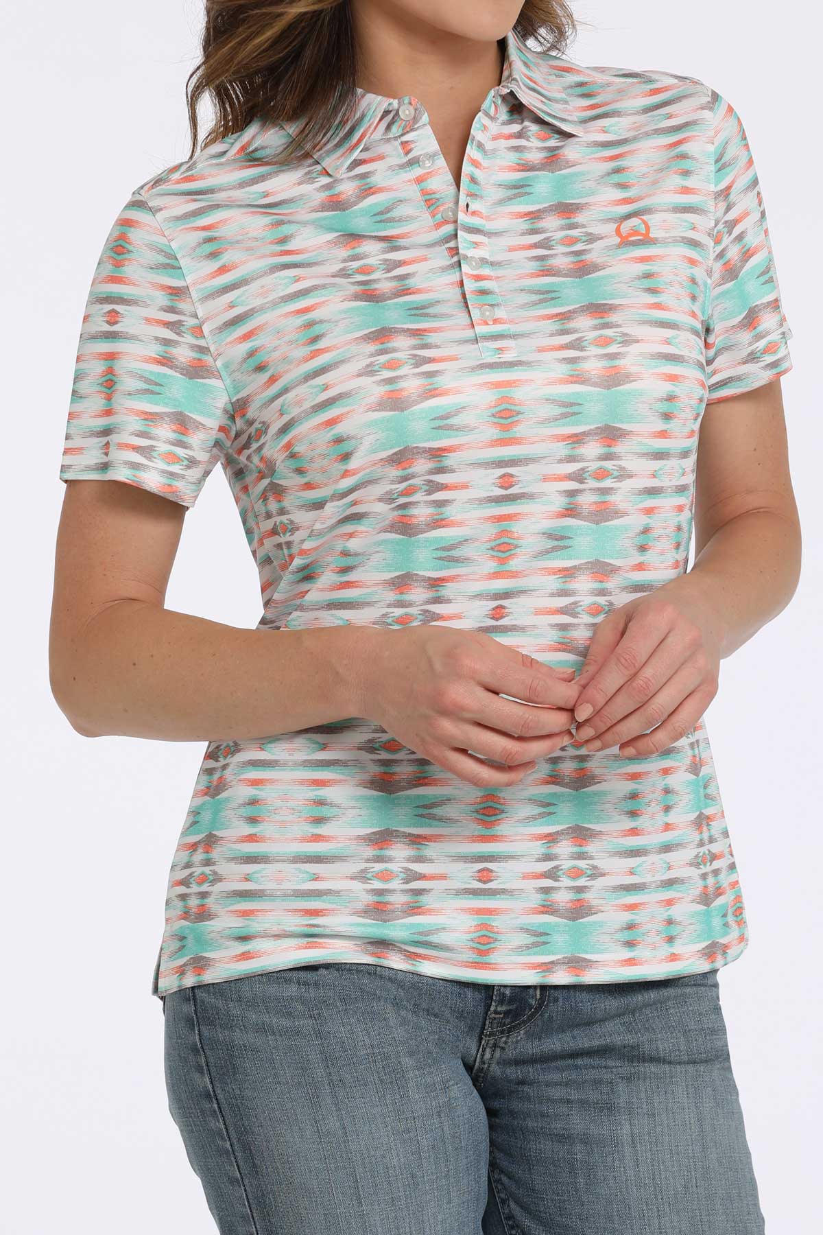 CINCH Women's Polo - White