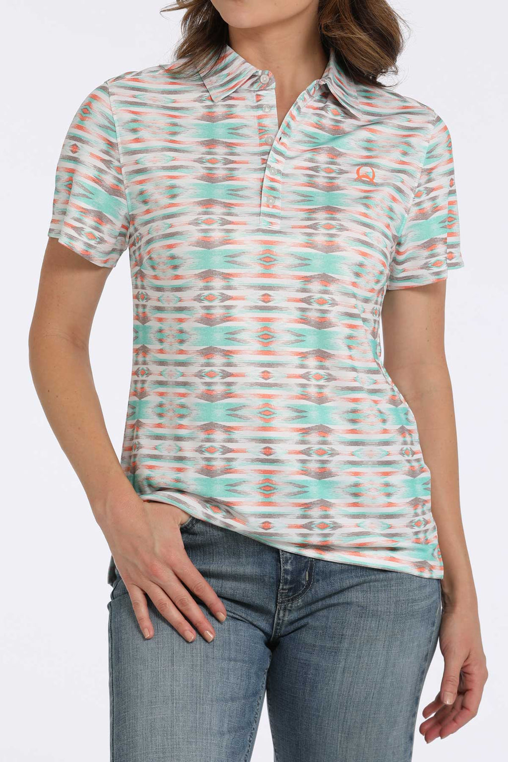 CINCH Women's Polo - White