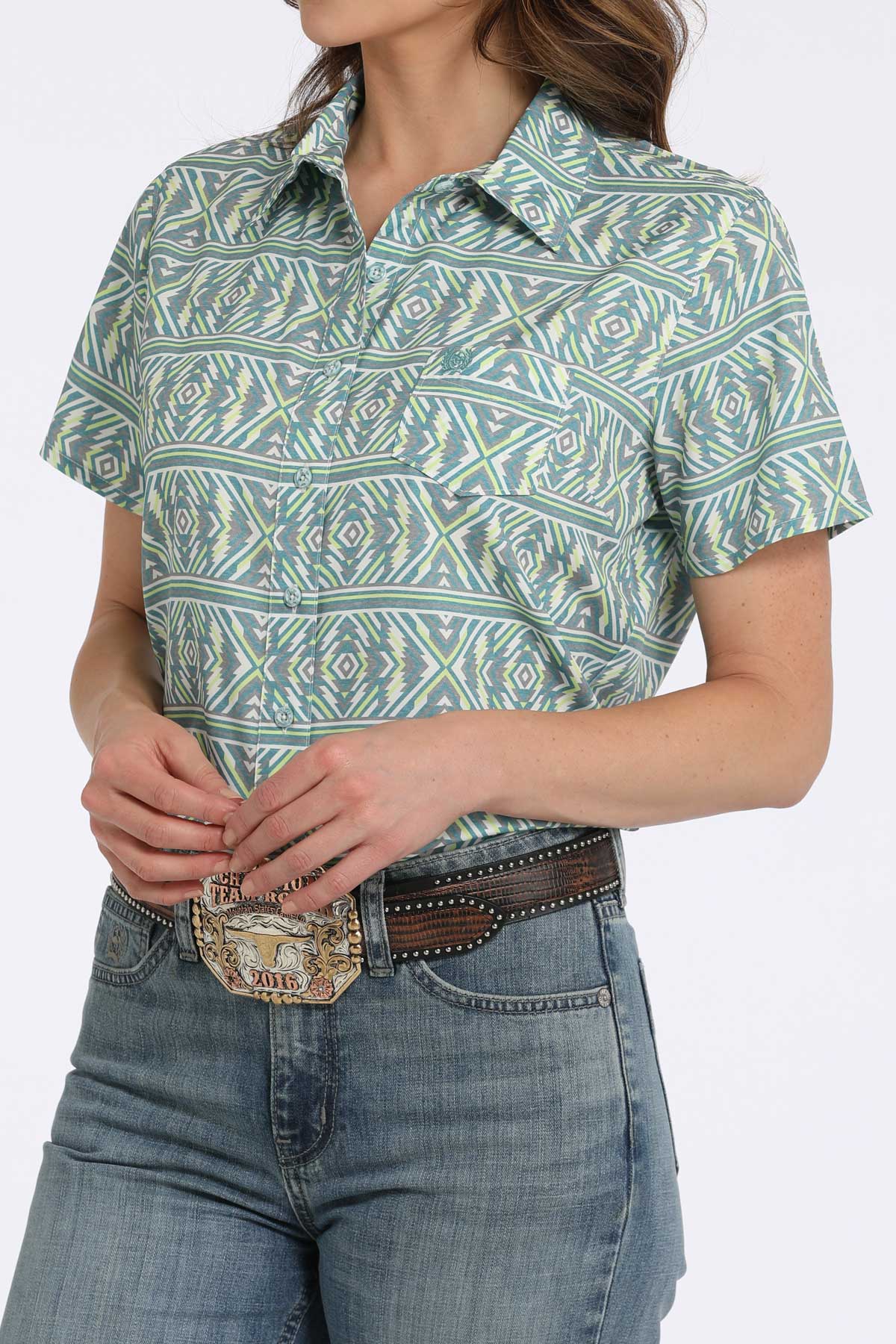 CINCH Women's ARENAFLEX Western Button-Down Shirt