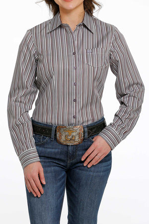 CINCH Women's L/S Print Western Shirt