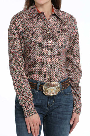 CINCH Women's L/S Button-Down Western Shirt