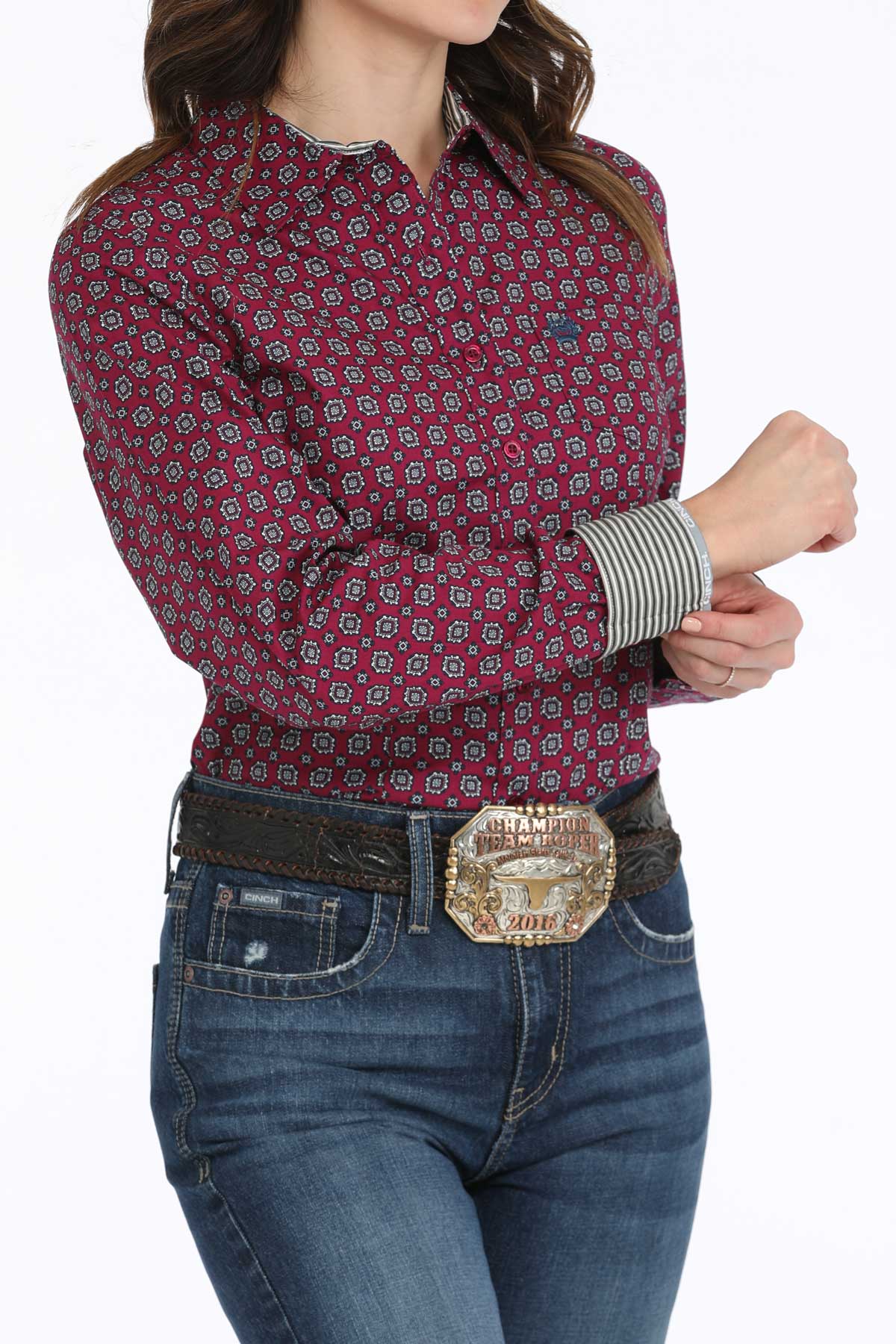 CINCH Women's Button-Down Western Shirt
