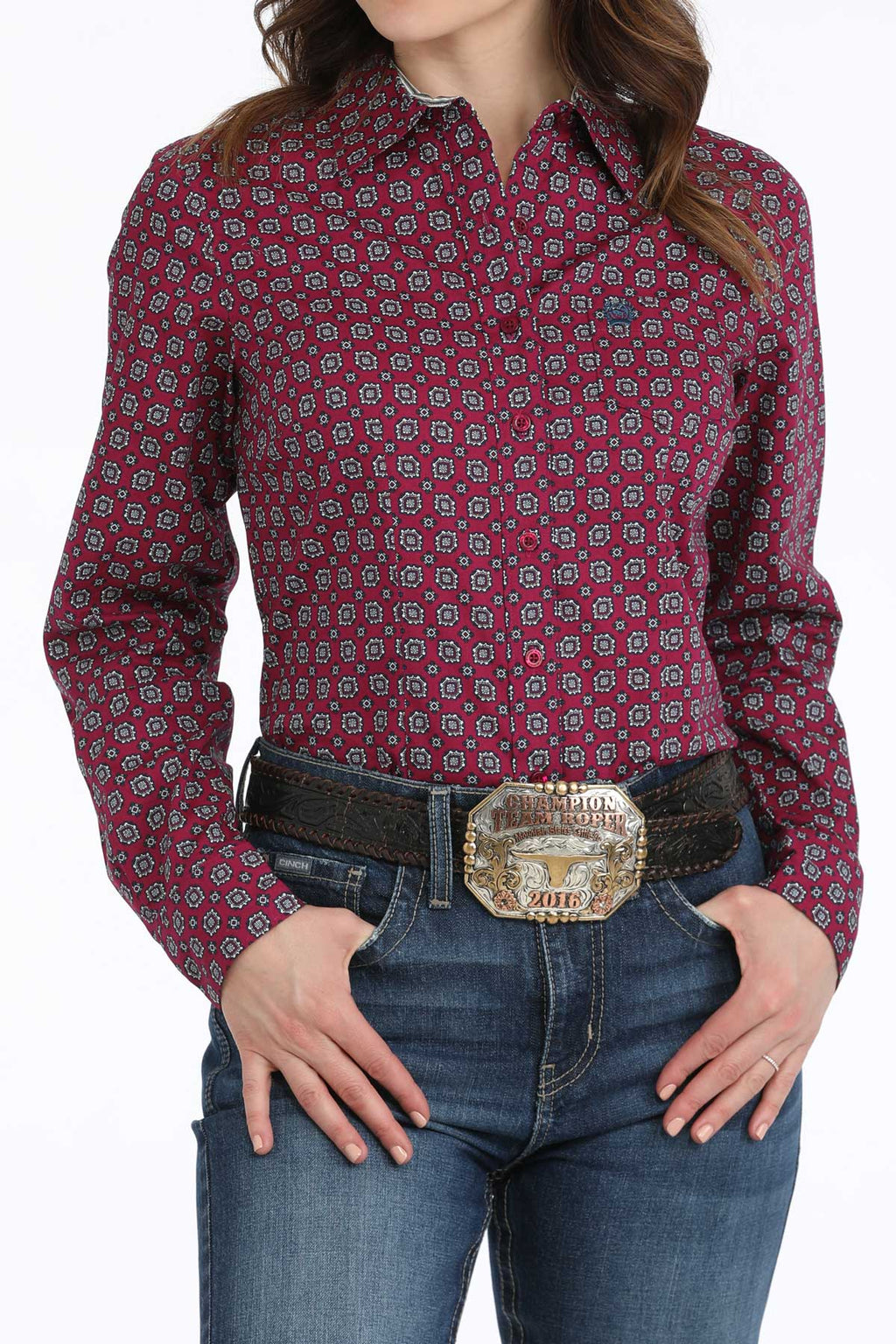 CINCH Women's Button-Down Western Shirt