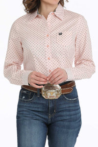 CINCH Women's Geometric Print Button-Down Western Shirt