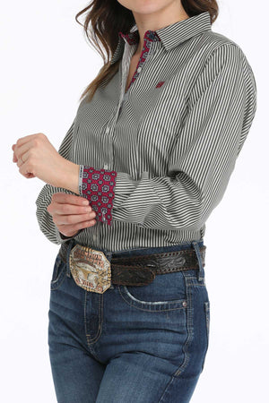 CINCH Women's Tencel Button-Down Western Shirt
