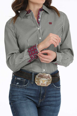 CINCH Women's Tencel Button-Down Western Shirt