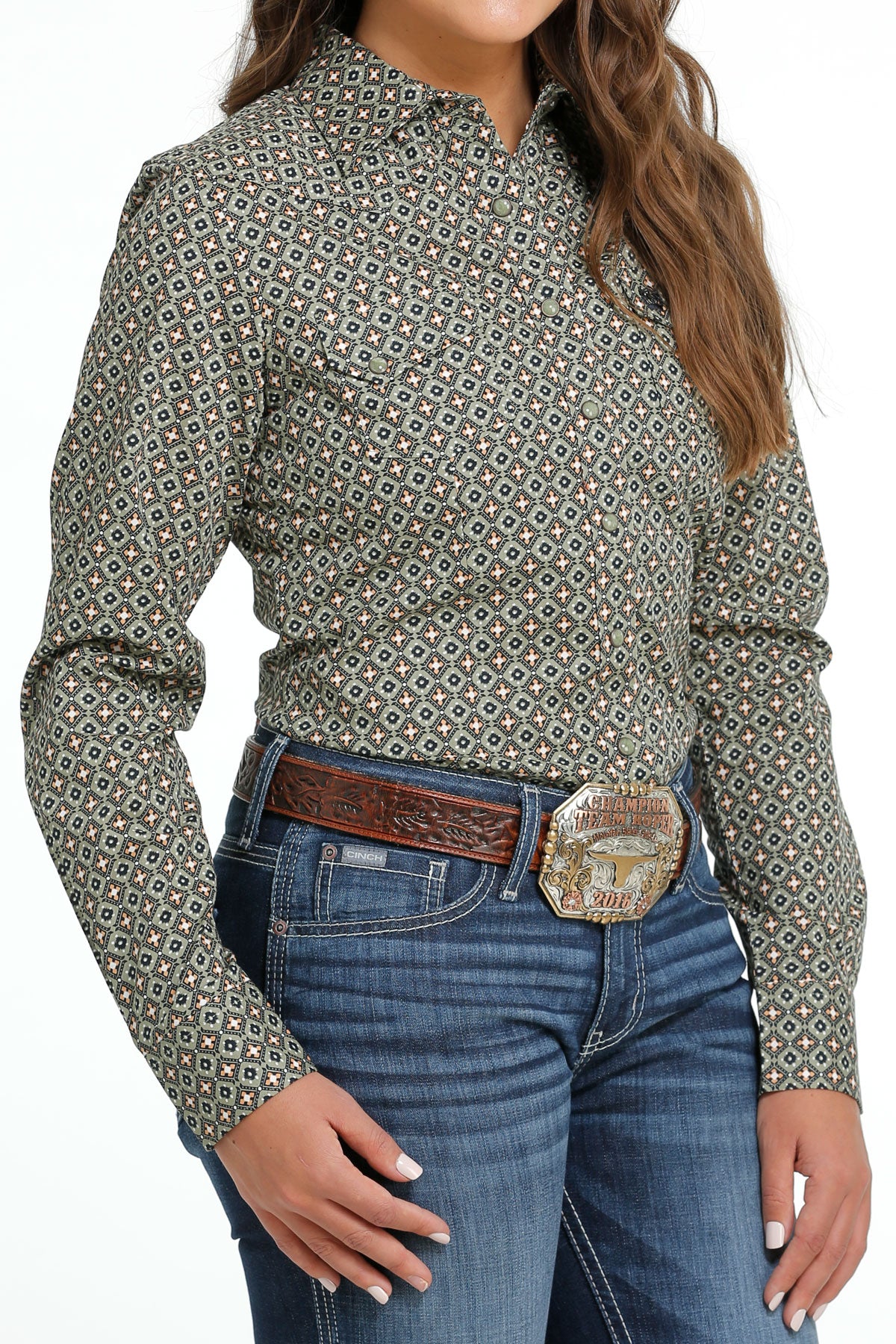 CINCH Women's Snap Front Western Shirt