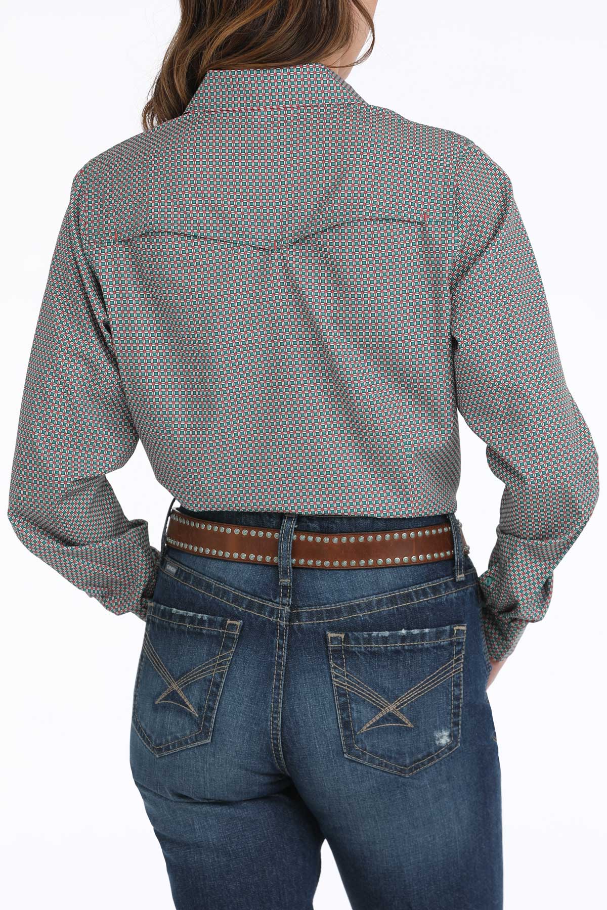 CINCH Women's ArenaFlex Medallion Snap Front Western Shirt