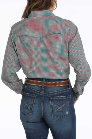 CINCH Women's ArenaFlex Medallion Snap Front Western Shirt