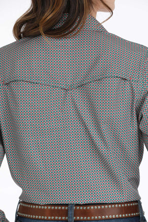 CINCH Women's ArenaFlex Medallion Snap Front Western Shirt