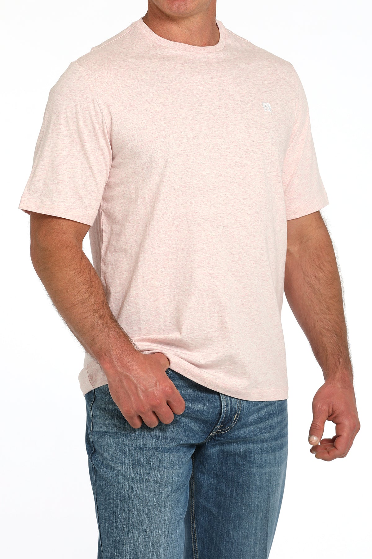 CINCH Men's Pink Tee