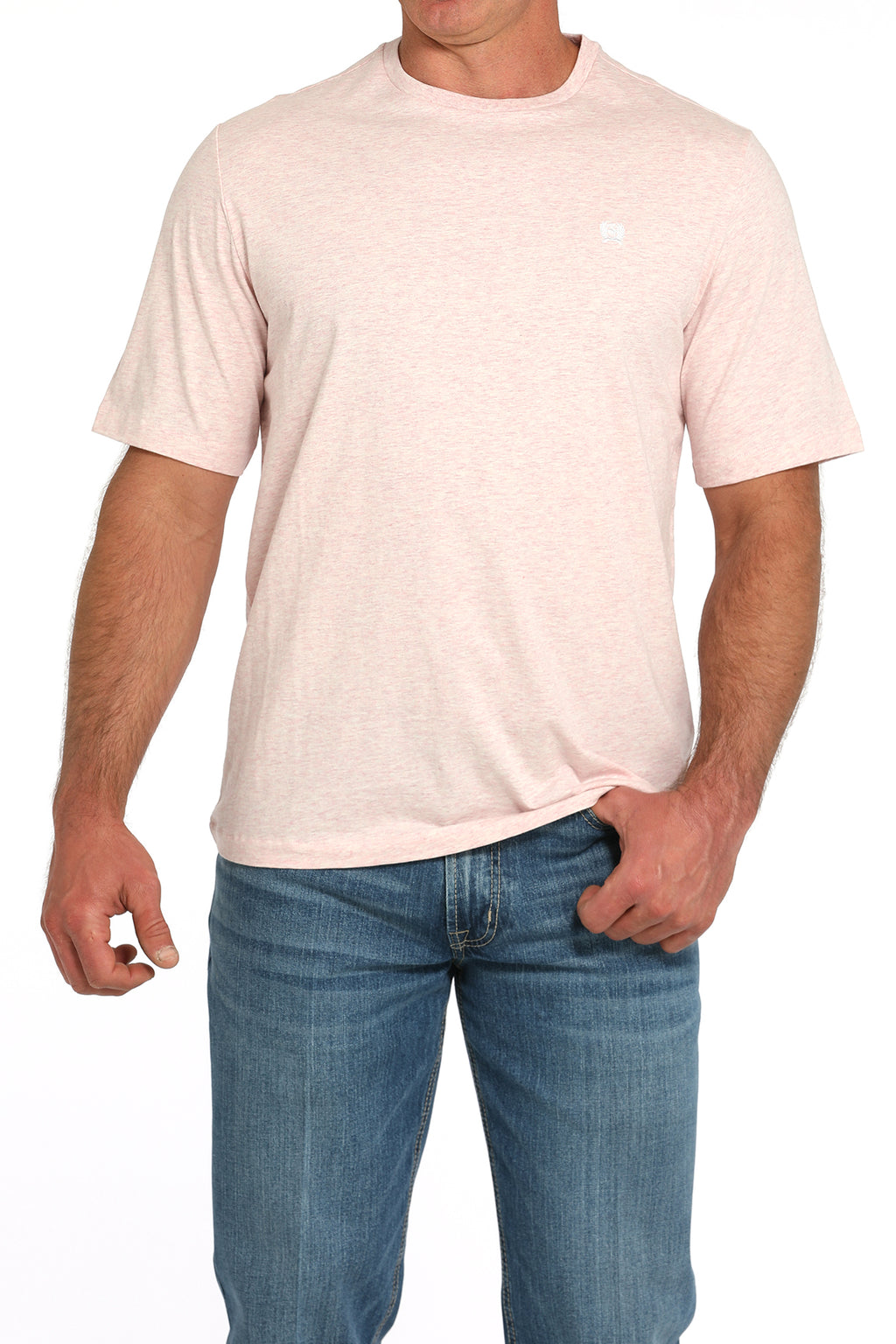 CINCH Men's Pink Tee