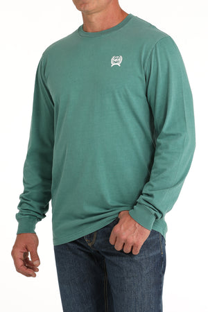 CINCH Men's Green Long Sleeve Tee