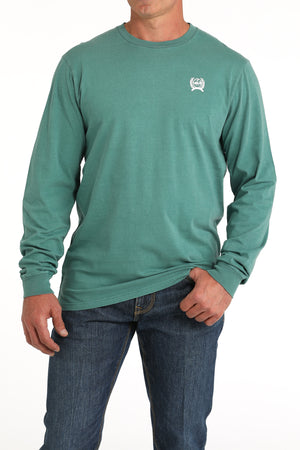 CINCH Men's Green Long Sleeve Tee