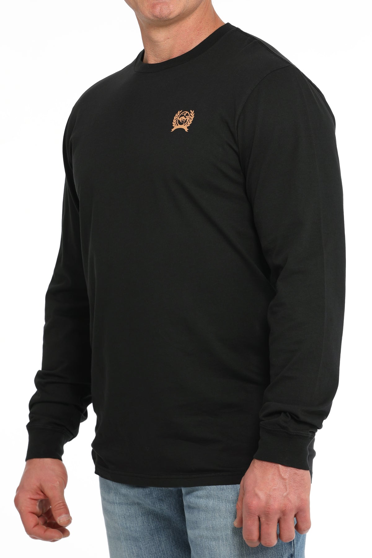 CINCH Men's Black Long Sleeve Tee