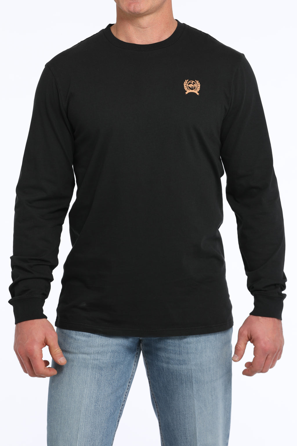 CINCH Men's Black Long Sleeve Tee