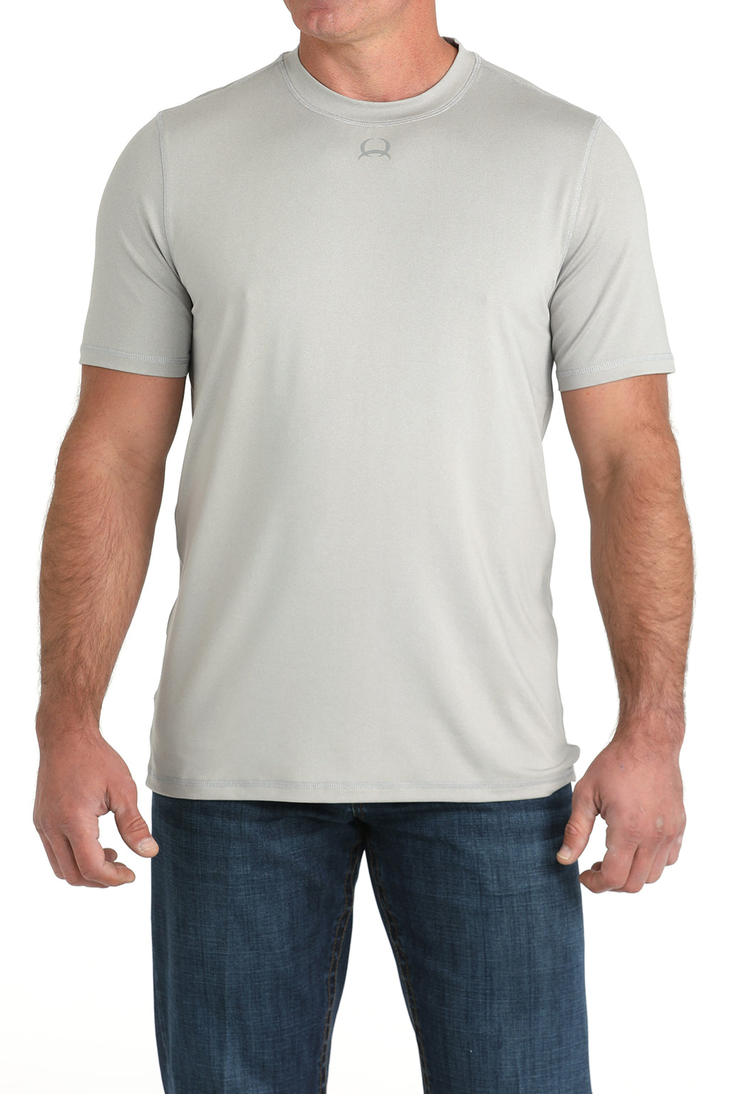 CINCH Men's Arenaflex Grey Athletic Tee
