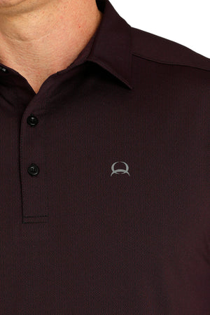 CINCH Men's ARENAFLEX PURPLE Polo