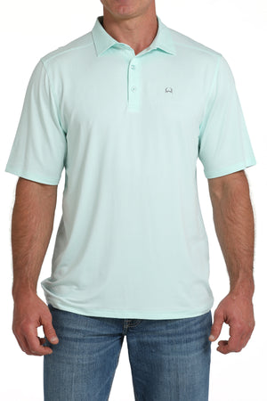 CINCH Men's Light Blue ARENAFLEX Polo