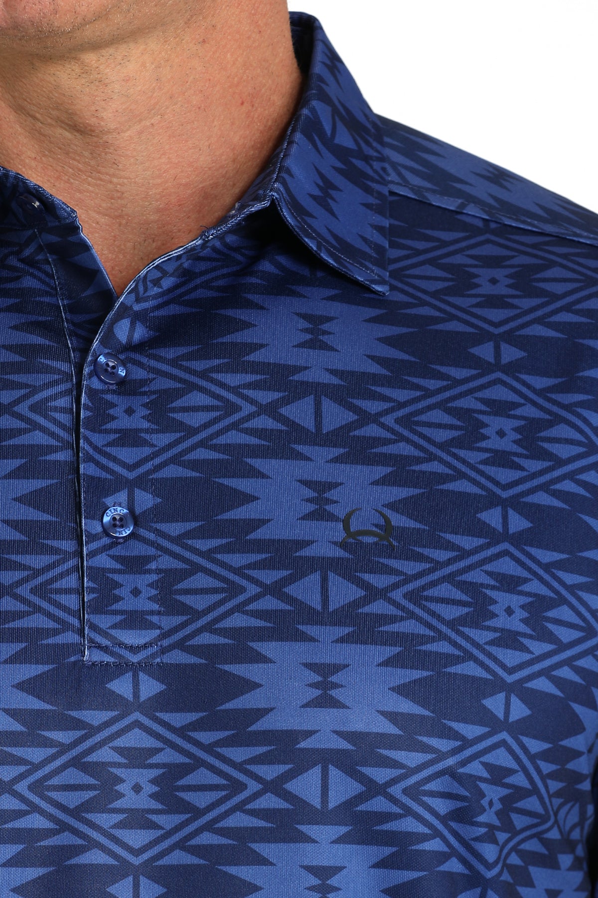 CINCH Men's Royal Blue S/S ARENAFLEX Polo