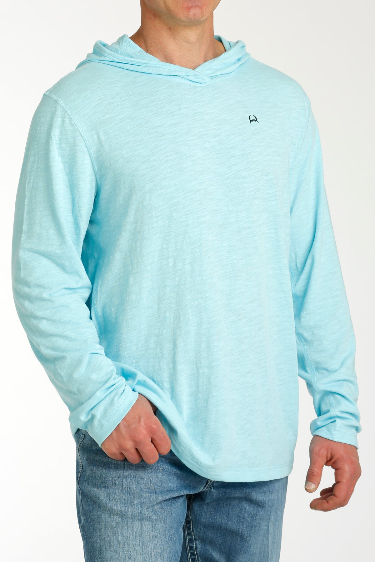 CINCH Men's Light Blue ARENAFLEX Hoodie