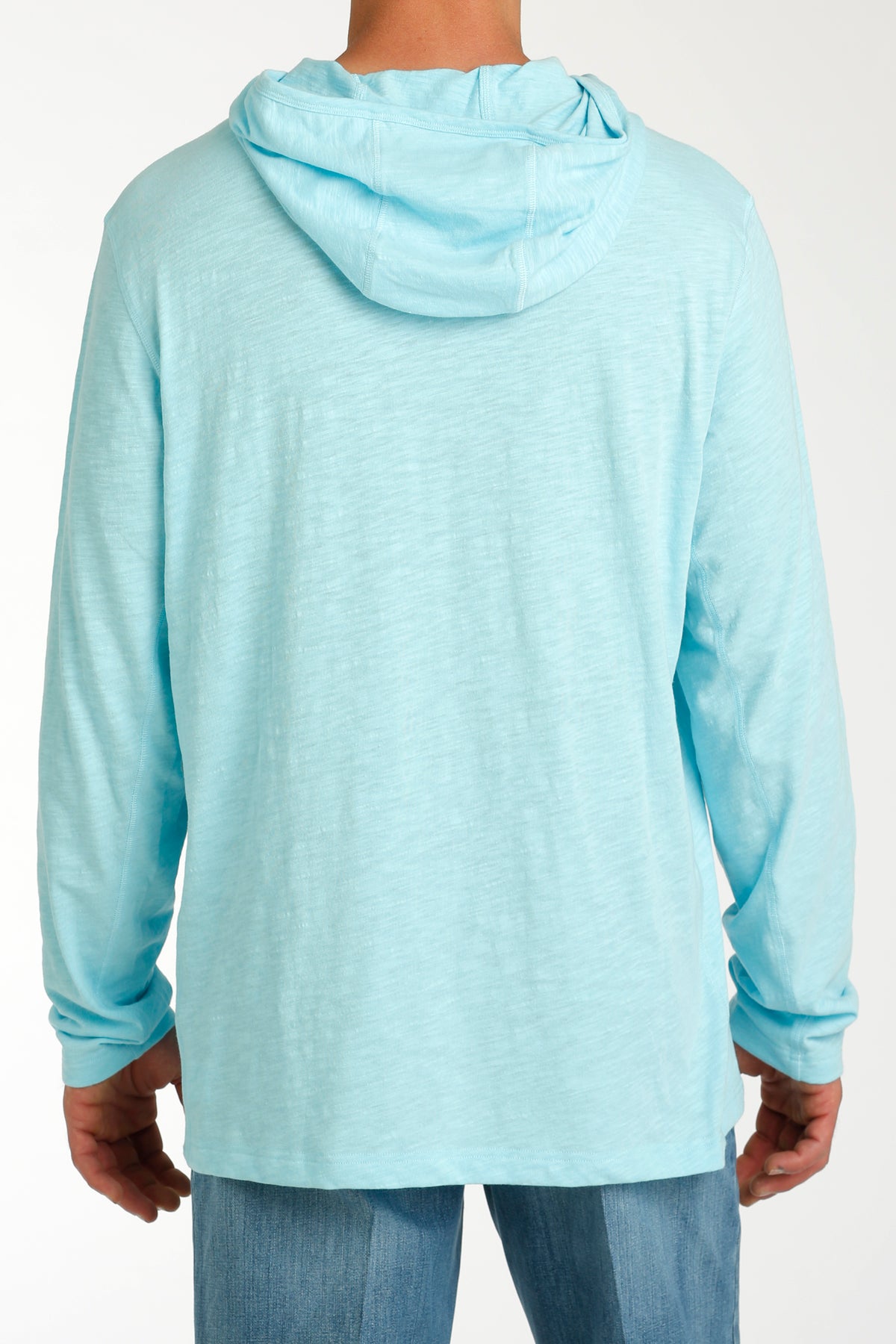 CINCH Men's Light Blue ARENAFLEX Hoodie