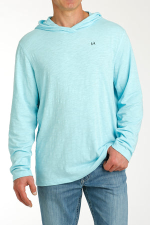 CINCH Men's Light Blue ARENAFLEX Hoodie