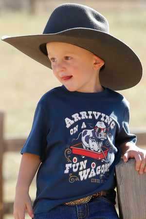 CINCH Toddler Navy S/S Tee