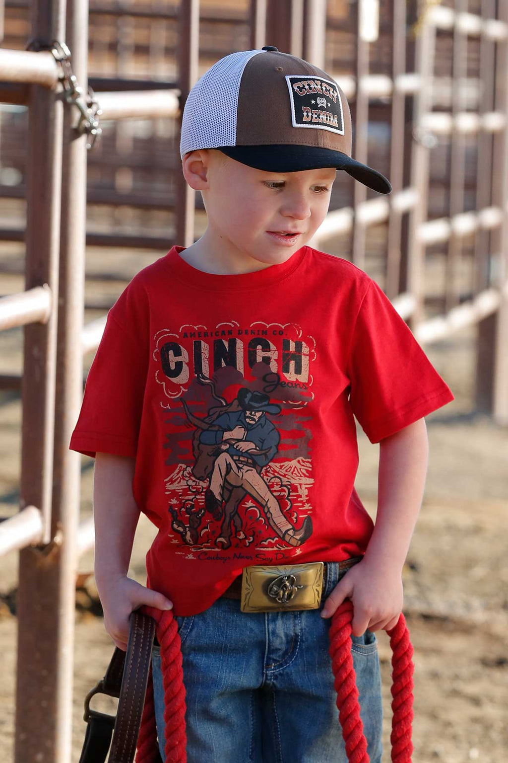 CINCH Toddler Red S/S Tee